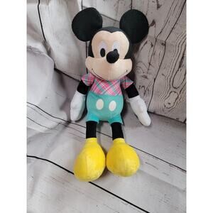 Disney Just Play Easter Spring Mickey Mouse plush pastel all ages 18 inch